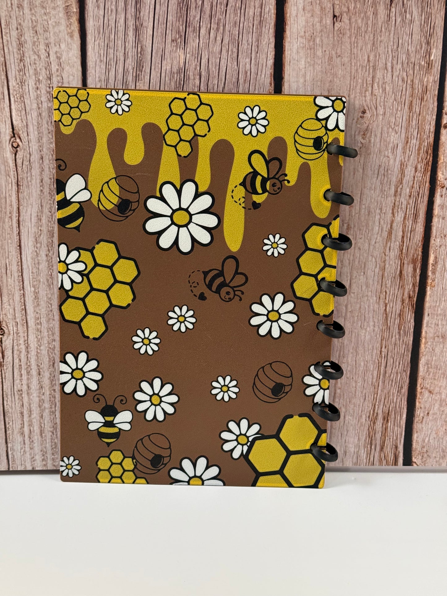 Bees and Honey 3D Printed Notebook