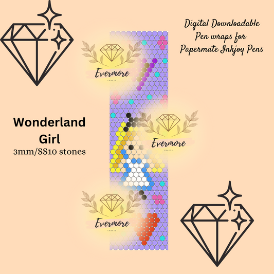 Alice Pen Template - Digital Download