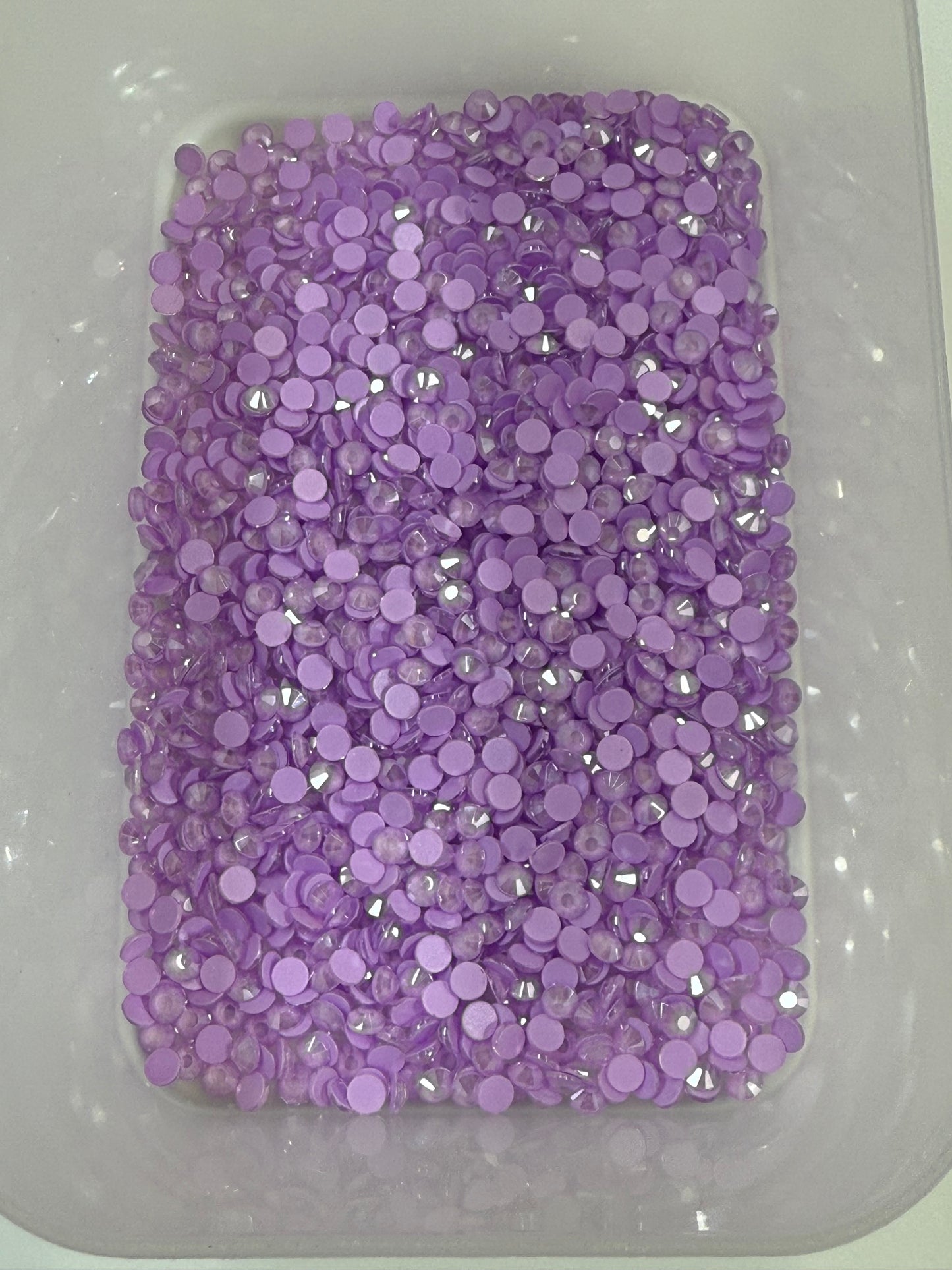 Amethyst Jelly Mocha Glass