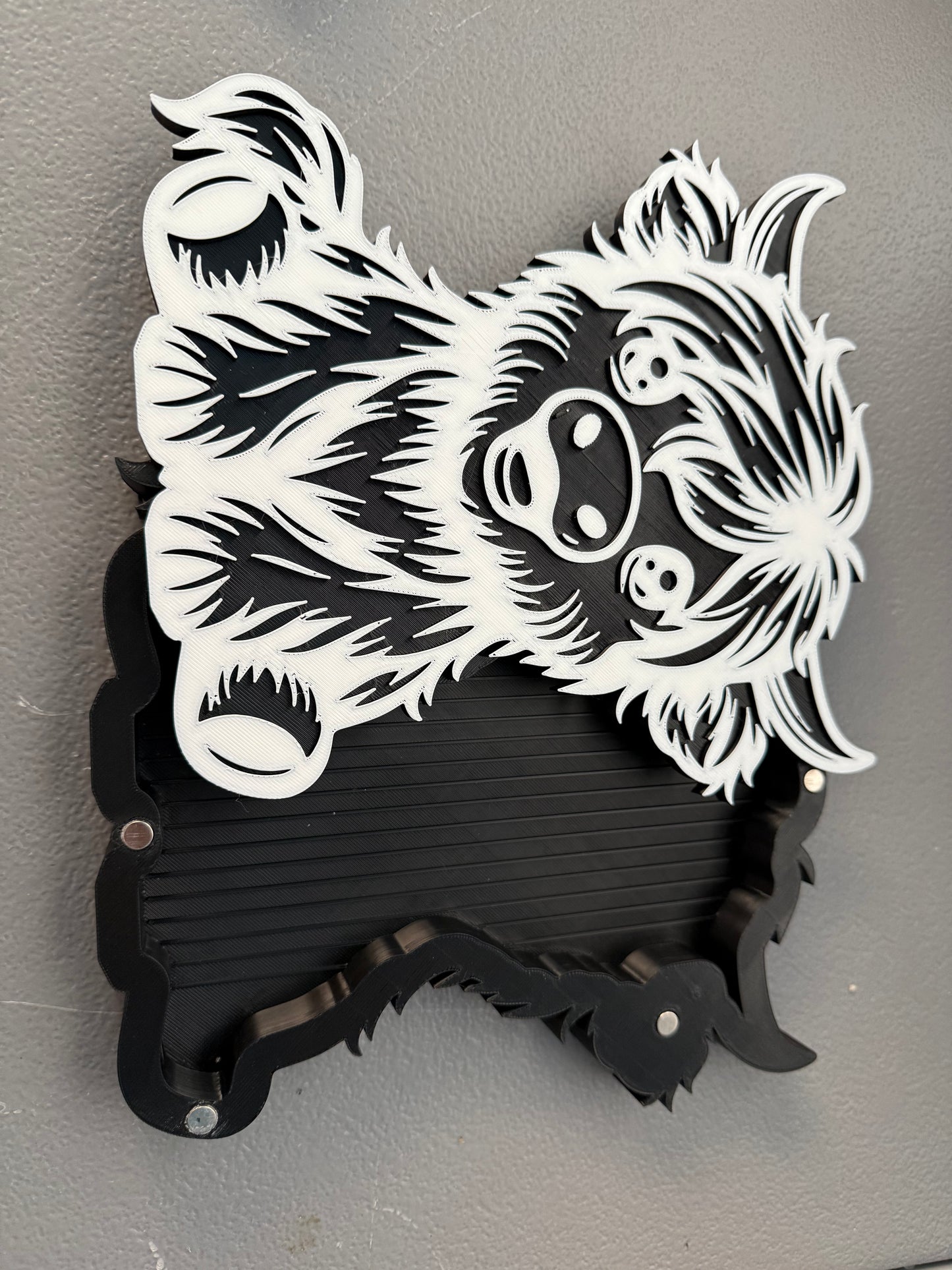 Highland Cow Rhinestone Tray with Lid