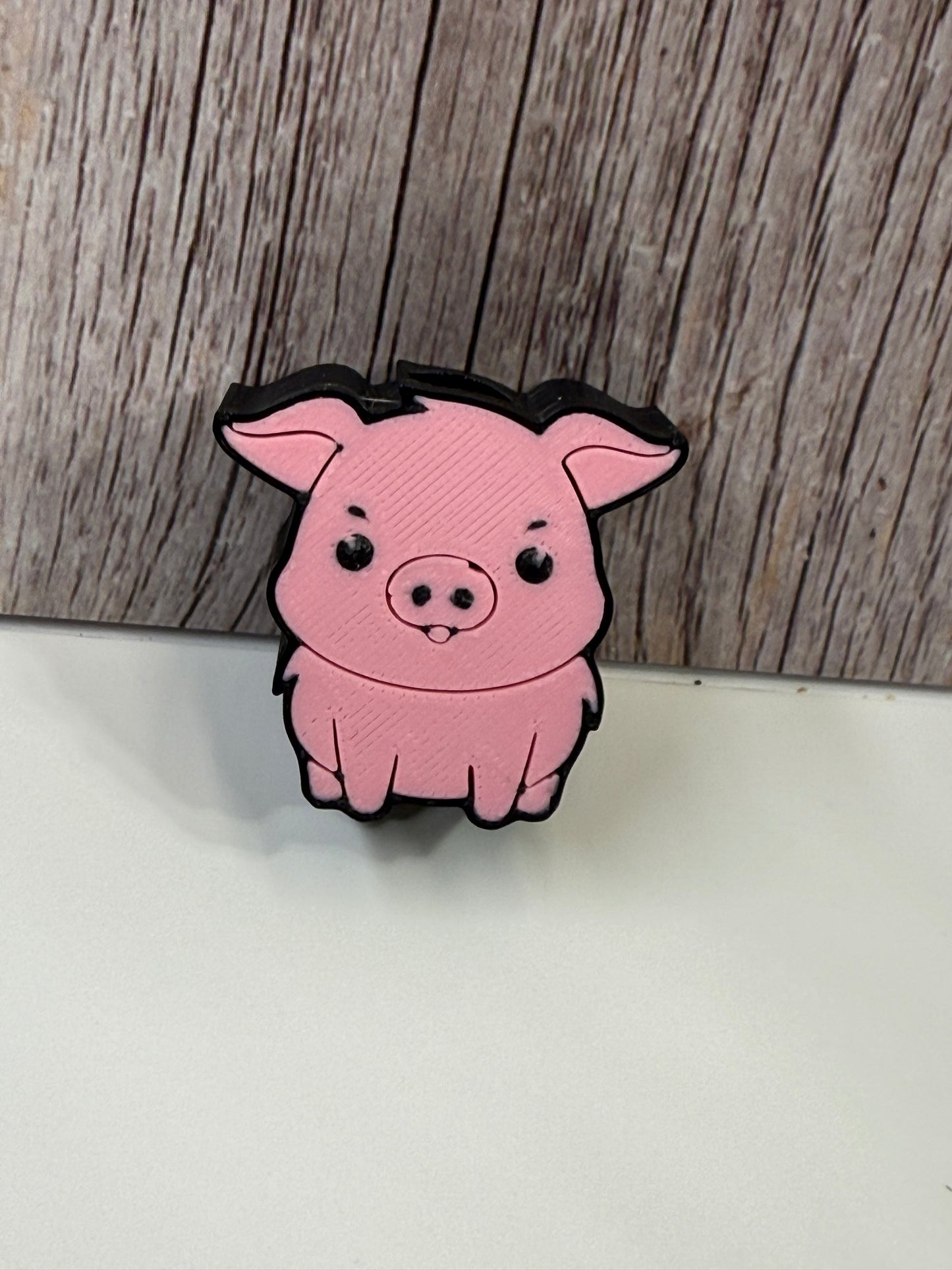 Piggy Straw Topper