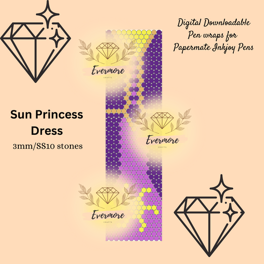 Punzie Pen Template - Digital Download