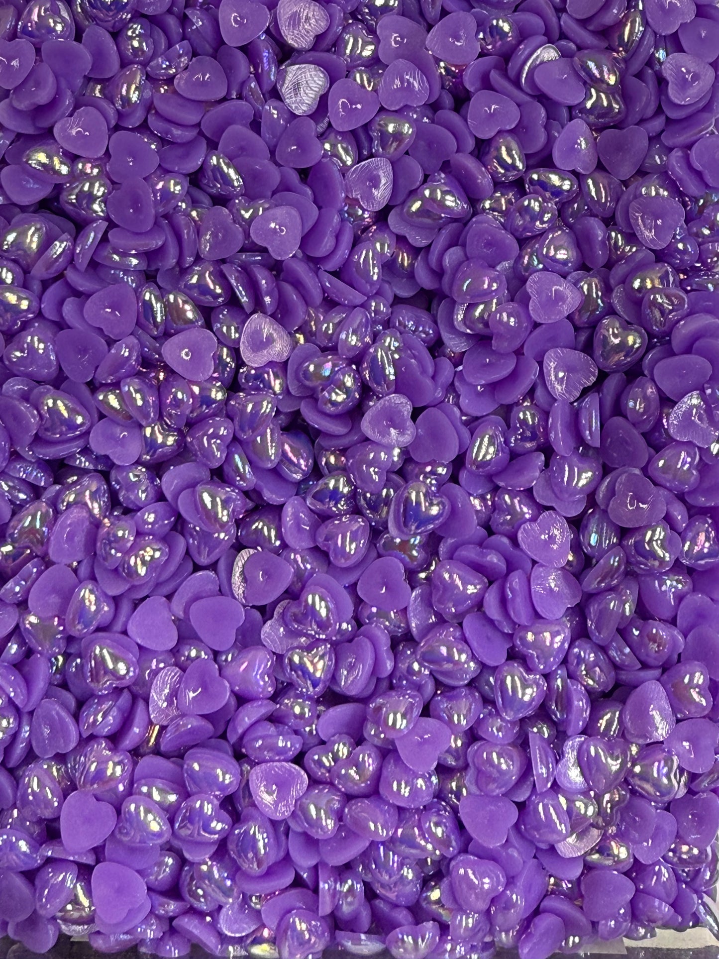 Violet AB Heart Pearl