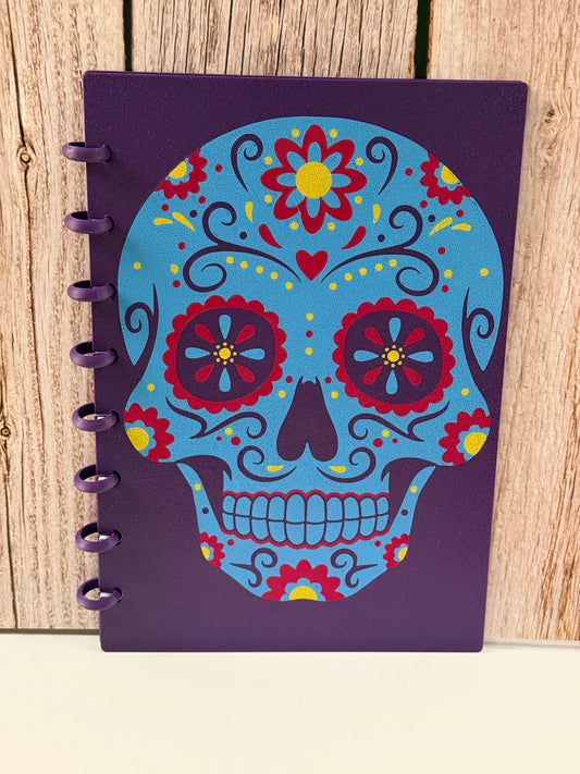 Sugar Skull 3D Printed Notebook