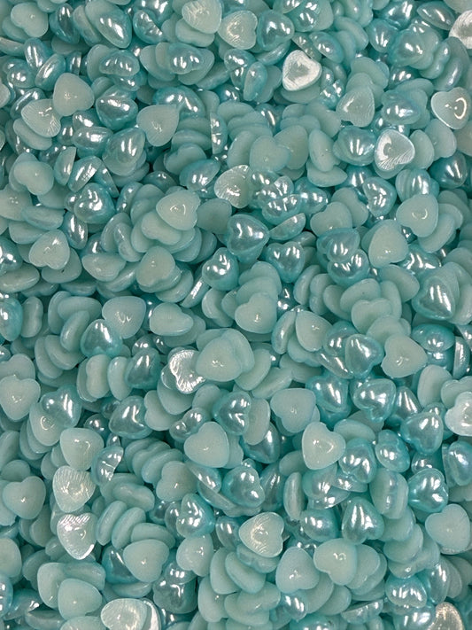 Aquamarine Heart Pearl