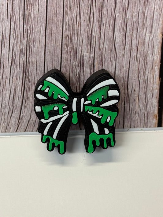 Beetle Juice Bow Straw Topper