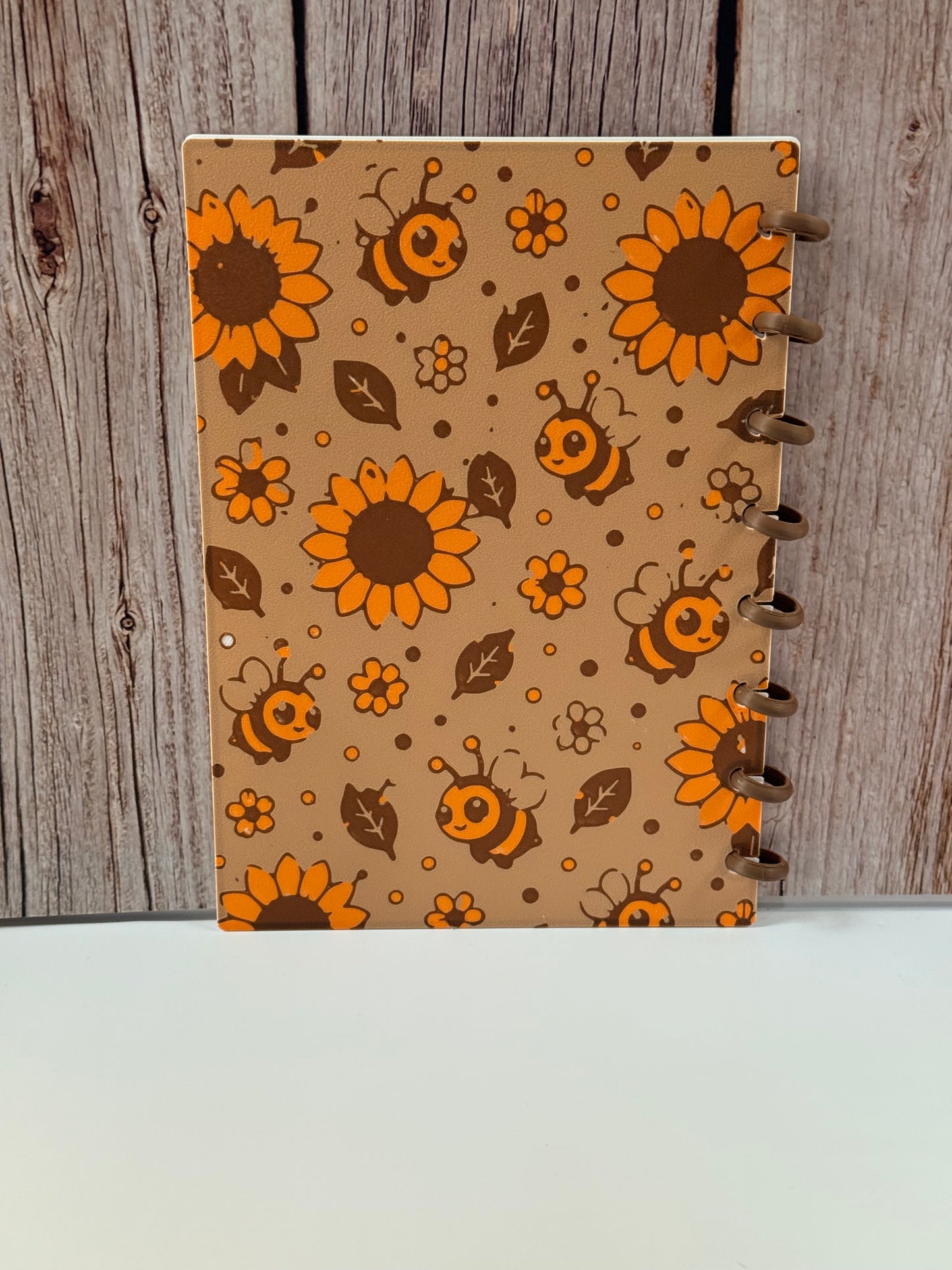 Cow and Sunflower 3D Printed Notebook