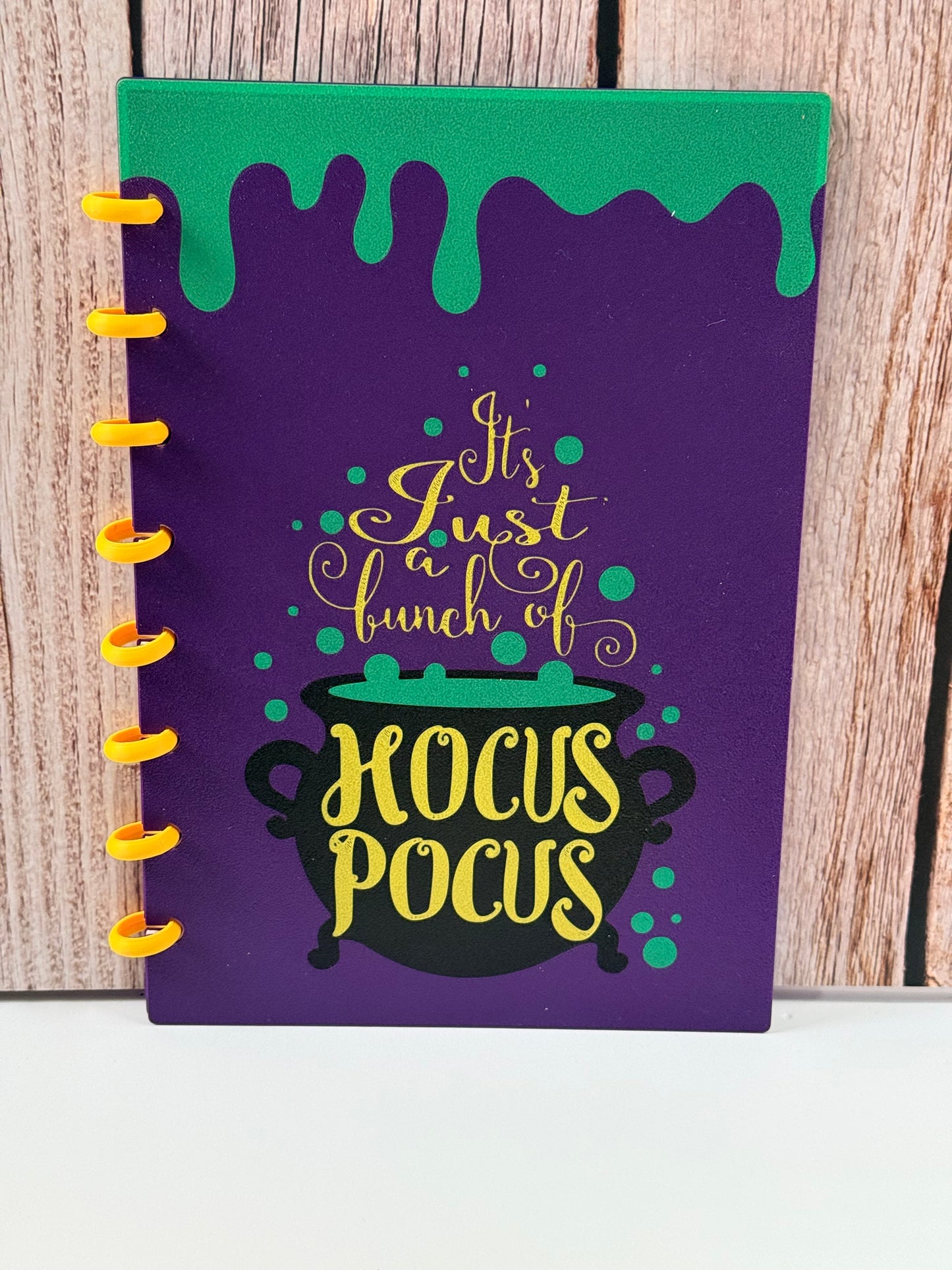 Hocus Pocus 3D Printed Notebook