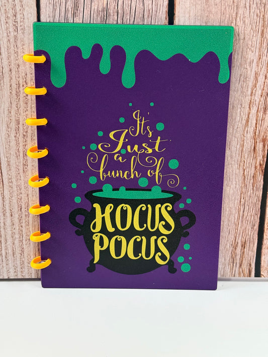 Hocus Pocus 3D Printed Notebook