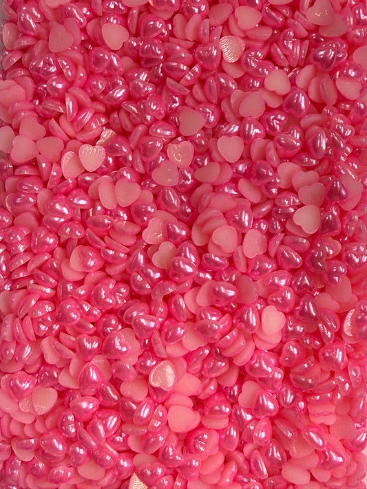 Dark Pink Heart Pearl