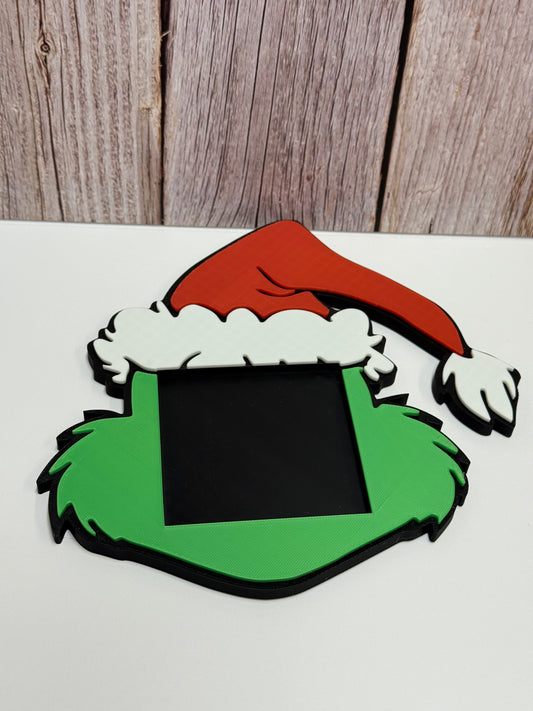 Mean One Santa Hat Post It Holder
