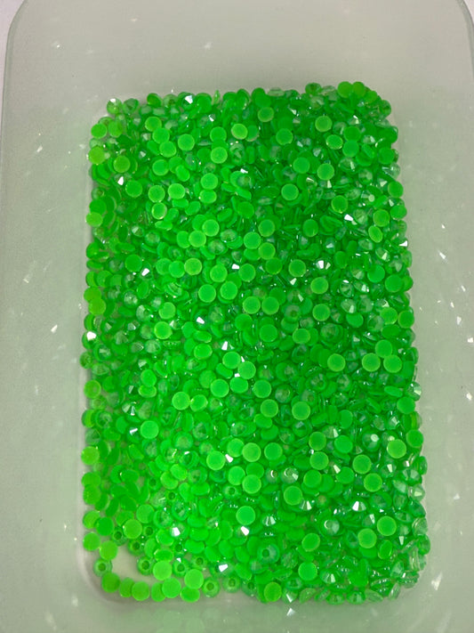 Peridot Jelly Mocha Glass