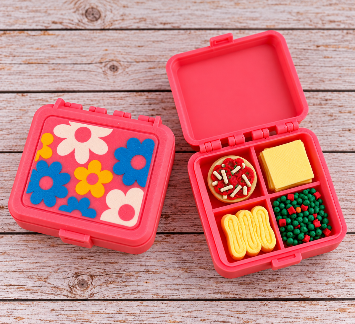 Flower Lunch Box Clicker
